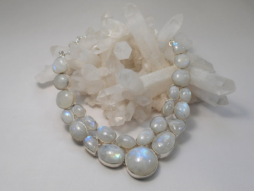 Moonstone Necklace 3 – Andrea Jaye Collection