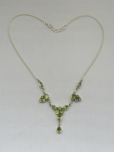 Delicate Peridot Necklace 1