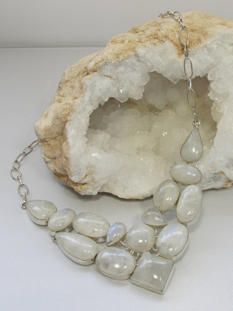 Moonstone Necklace 4 – Andrea Jaye Collection